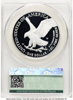 2025-W Proof Silver Eagle 1 oz First Day of Delivery Ron Drzewuki CACG PR70