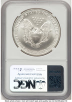 2003 Silver Eagle Mike Castle NGC MS70