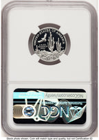 2001-W Proof Platinum Eagle 1/4 oz Don Everhart NGC PF70