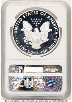 2016-W Proof Silver Eagle 1 oz ER Statue of Liberty Label NGC PF70