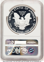 2016-W Proof Silver Eagle 1 oz ER Statue of Liberty Label NGC PF70