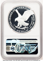 2021-S TY2 Proof Silver Eagle 1 oz FDI Michael Gaudioso NGC PF70 (774957032)