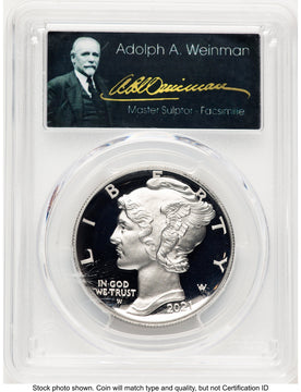 2021-W Palladium Eagle 1 oz FS Adolph Weinman PCGS PR70 (775179006)