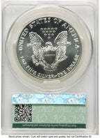 1990 Silver Eagle Non Designation CACG MS70
