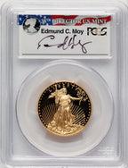 2015-W Gold American Eagle 4-Coin Set FDI Ed Moy Denver PCGS PR70