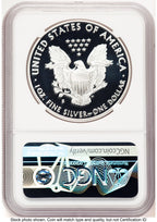 2020-S Proof Silver Eagle 1 oz FDI John Reagan Bust Art NGC PF70 Mercanti