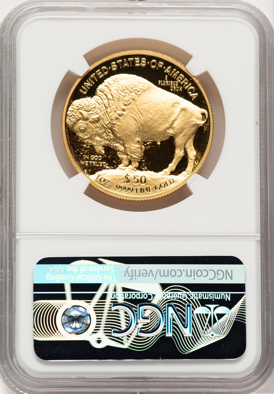 2024-W Proof Gold Buffalo 1 oz Brown Label NGC MS70
