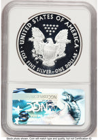 2017-W Proof Silver Eagle 1 oz FDI Elizabeth Jones NGC PF70