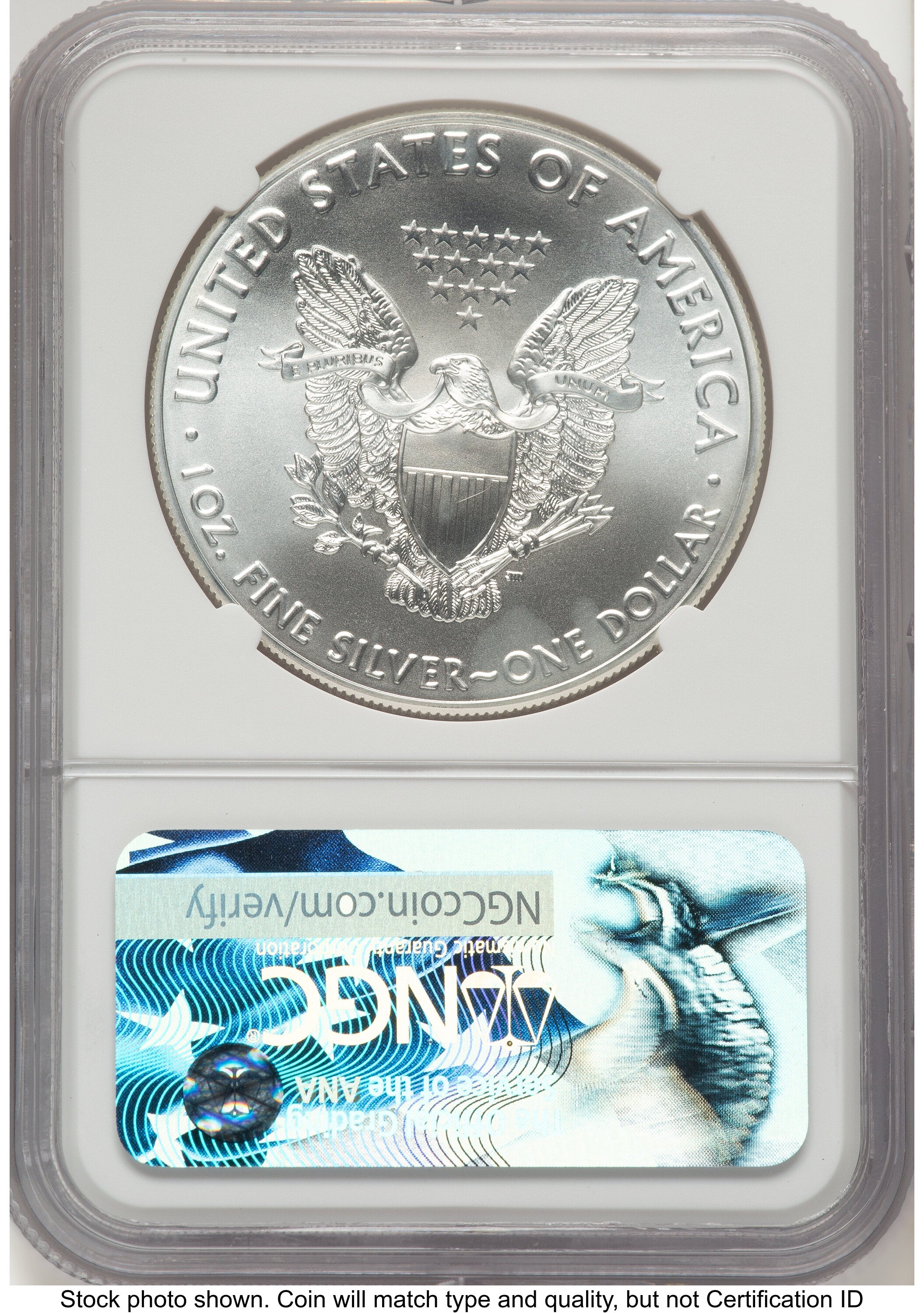 2017 Silver Eagle FDI NGC MS70 Ed Moy
