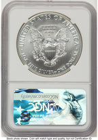 2017 Silver Eagle FDI John NGC MS70 Mercanti