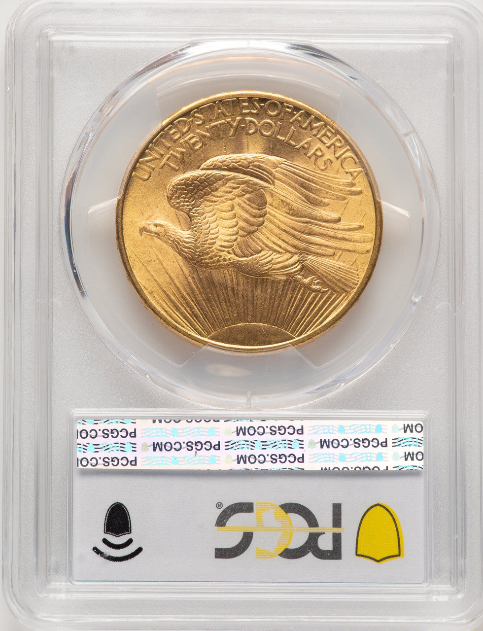 1908 $20 NO MOTTO Saint-Gaudens Double Eagle PCGS MS65+ (775856022)