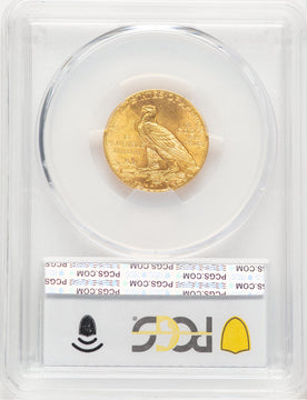 1908-S $5 Indian Half Eagle PCGS MS65+