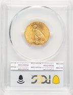 1908-S $5 Indian Half Eagle PCGS MS65+