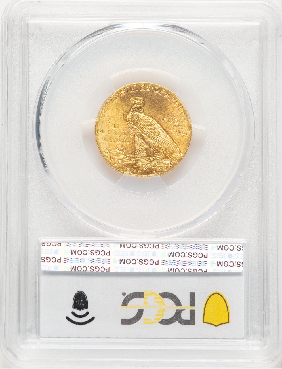 1908-S $5 Indian Half Eagle PCGS MS65+