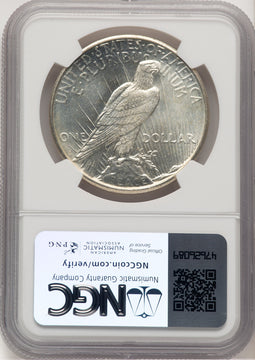 1925-S Peace Dollar NGC MS65 (775885001)