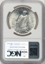 1922-D Peace Dollar NGC MS67