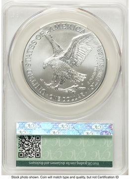 2024 Silver Eagle Ron Drzewucki CACG MS70