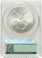 2024 Silver Eagle First Delivery CACG MS70