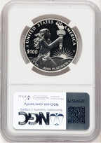 2014-W Proof Platinum Eagle 1 oz Brown Label NGC PF70