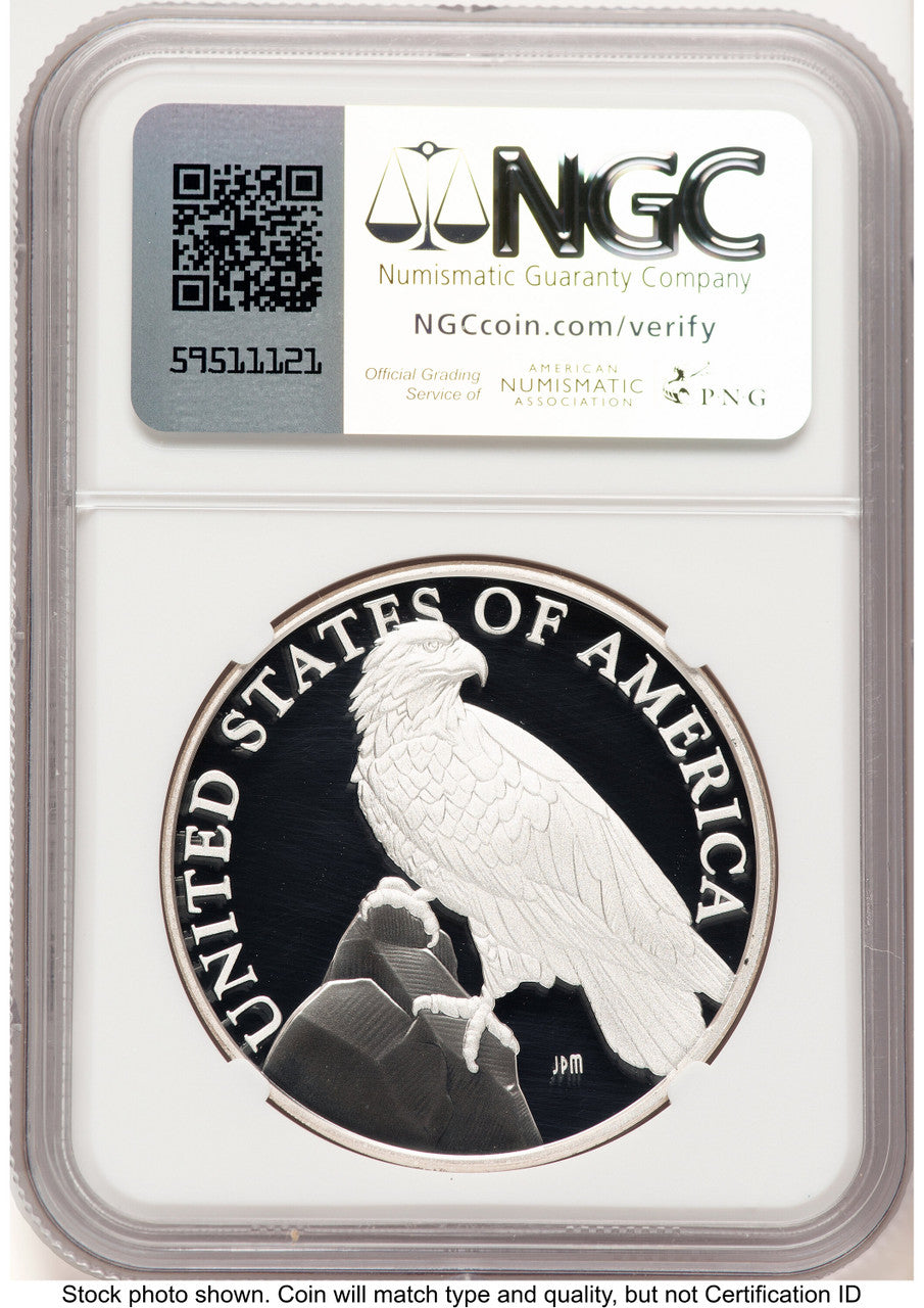 2023-P Silver American Liberty High Relief Medal Bunting Flag Medals and Tokens NGC MS70