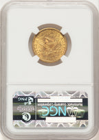 1891-CC $5 Liberty Half Eagle NGC MS62