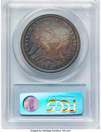 1861 Proof Seated Dollar PCGS PR66