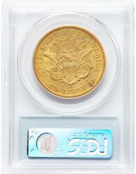 1850-O $20 CAC Liberty Double Eagle PCGS MS61