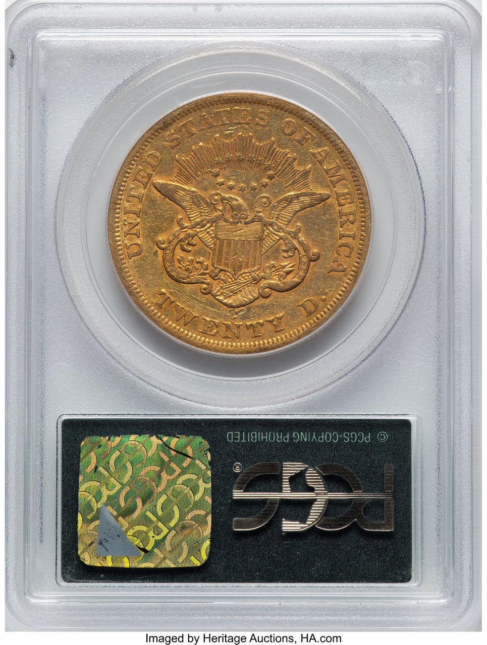 1855-O $20 Liberty Double Eagle PCGS XF40