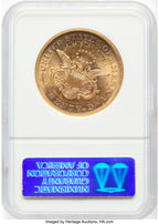 1859 $20 Liberty Double Eagle NGC AU58