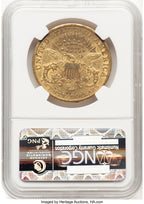 1885-CC $20 CAC Liberty Double Eagle NGC AU53