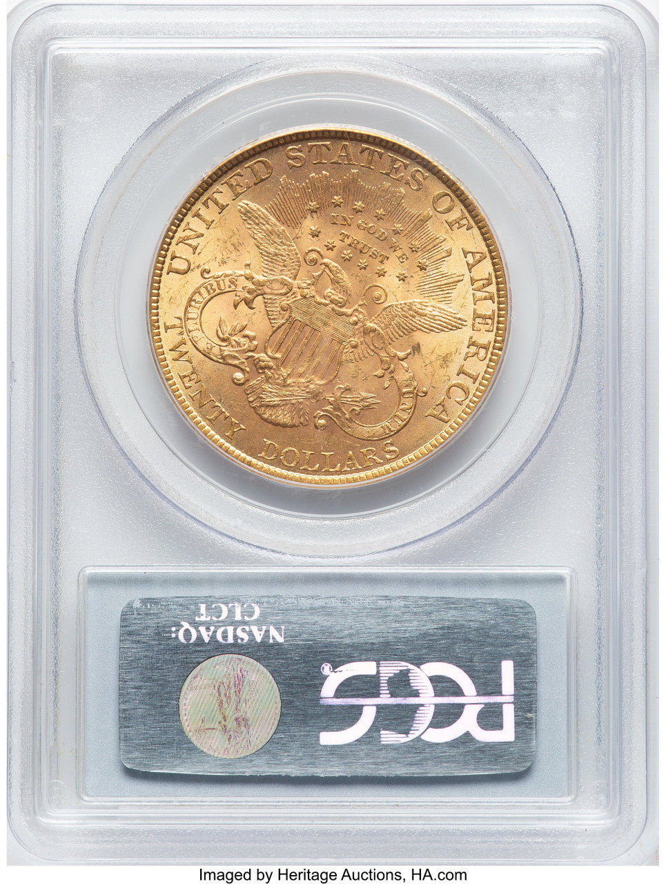 1889 $20 Liberty Double Eagle PCGS MS63 (776141038)