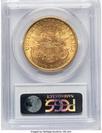1894 $20 Liberty Double Eagle PCGS MS65