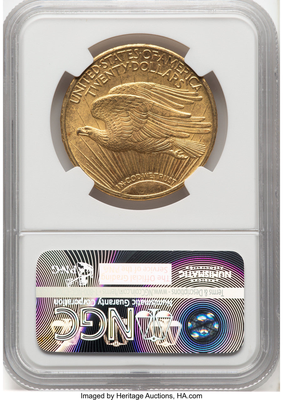 1924 $20 Saint Saint-Gaudens Double Eagle NGC MS67 (776141046)