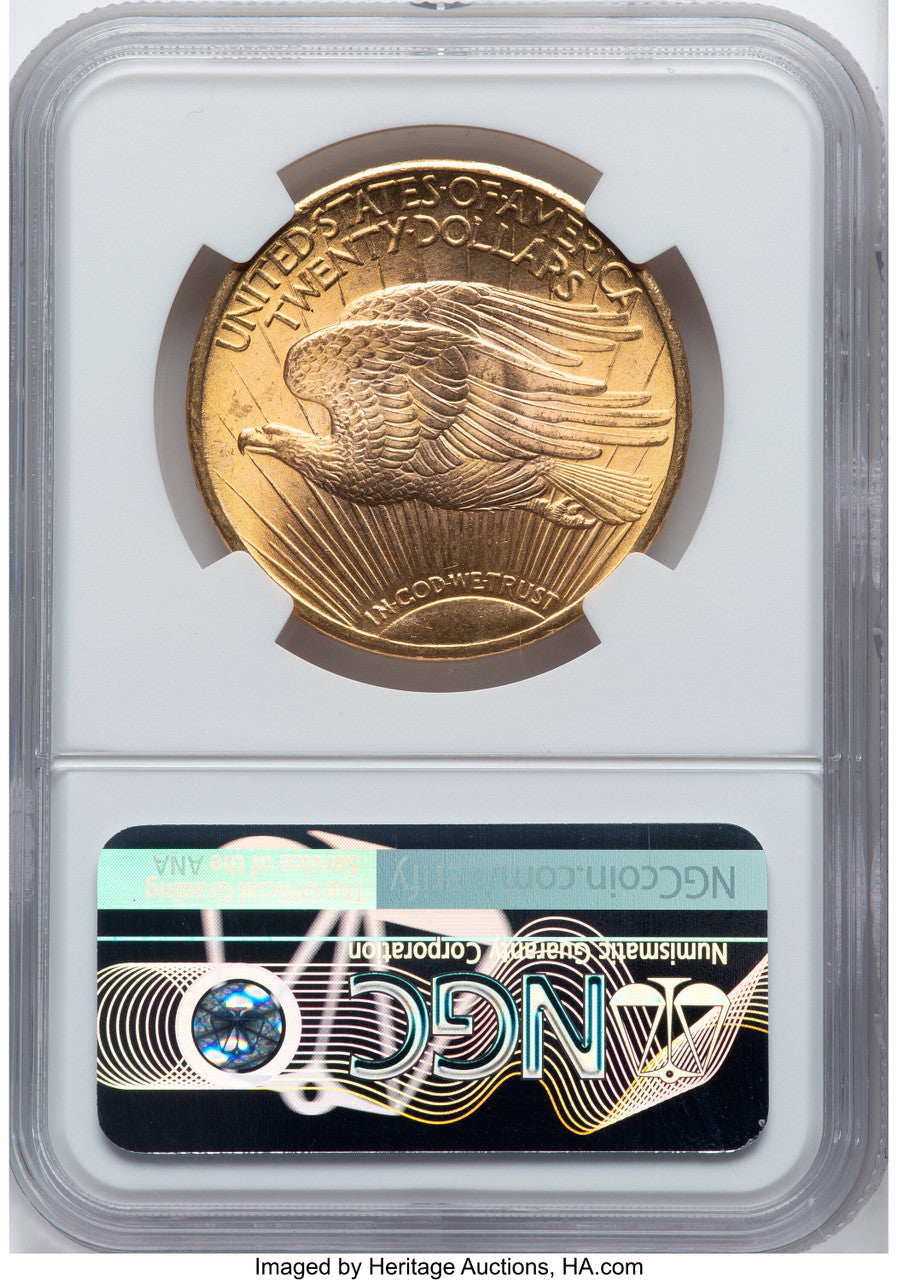 1924 $20 Saint Saint-Gaudens Double Eagle NGC MS67 (776141047)