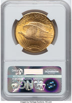 1924 $20 Saint Saint-Gaudens Double Eagle NGC MS67 (776141048)
