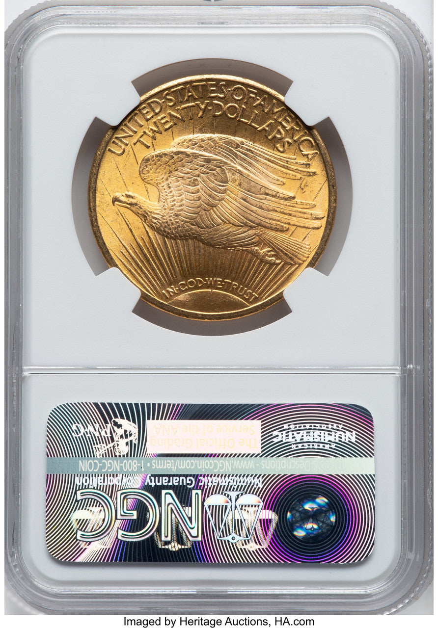 1924 $20 Saint Saint-Gaudens Double Eagle NGC MS67 (776141048)