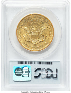 1851-O $20 Liberty Double Eagle PCGS AU55