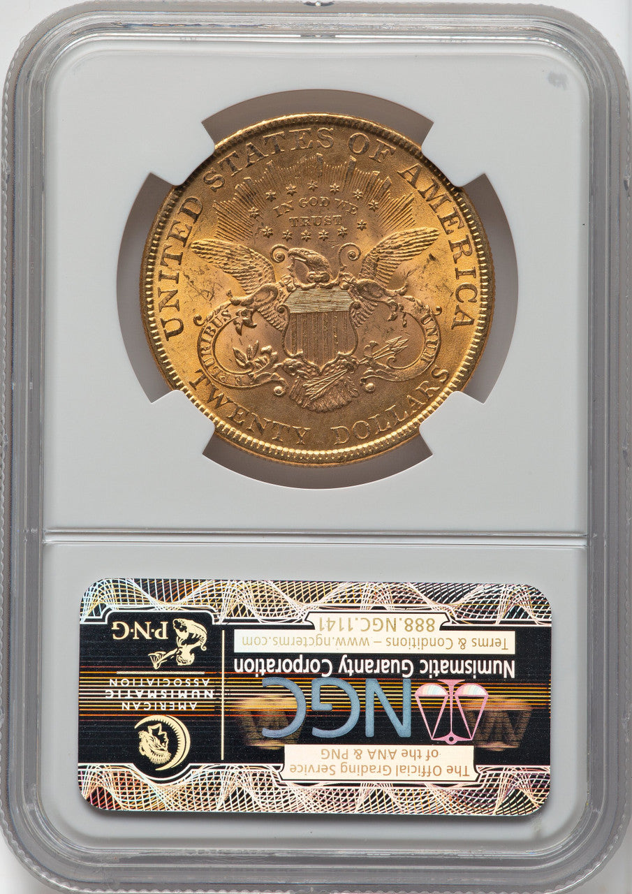1895 $20 Liberty Double Eagle NGC MS64 (776141073)