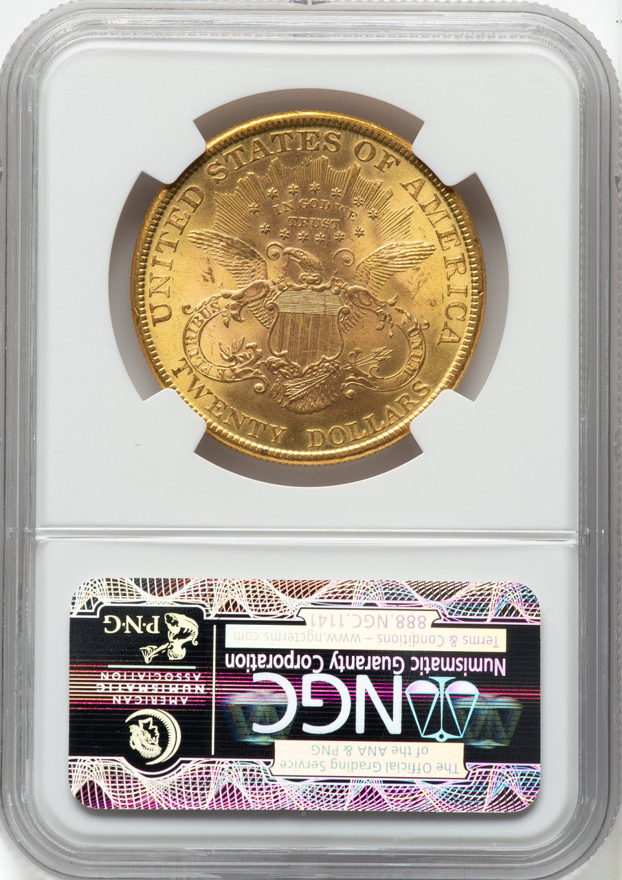 1895 $20 Liberty Double Eagle NGC MS64 (776141074)