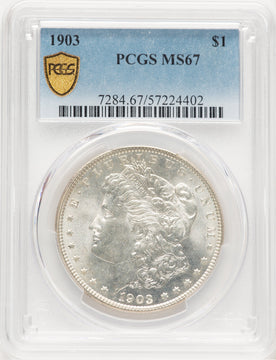 1903 Morgan Dollar PCGS MS67 (776231013)