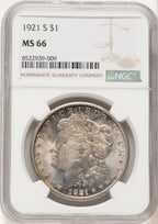 1921-S Morgan Dollar NGC MS66 (776231014)