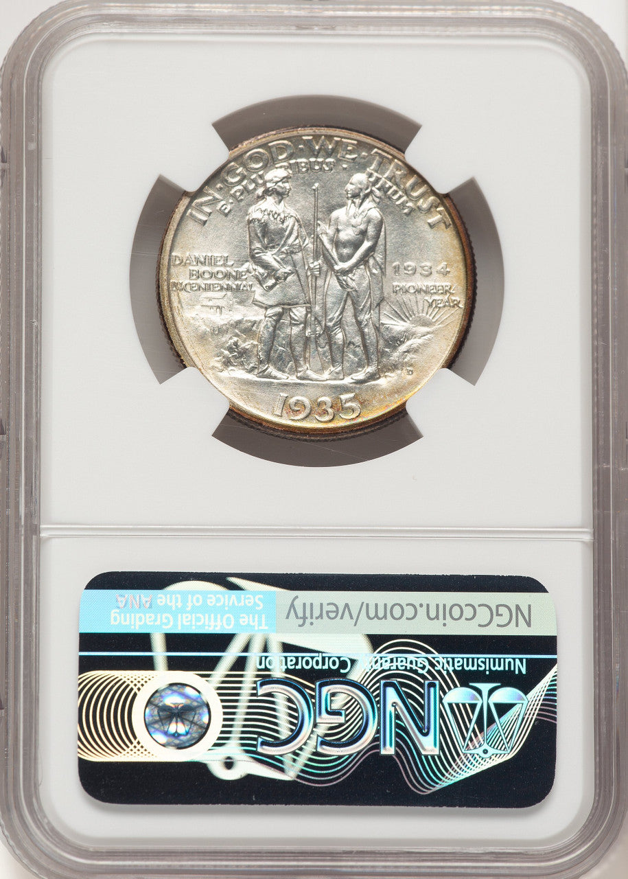 1935/34-D 50C Boone Commemorative Silver NGC MS67 (776273010)
