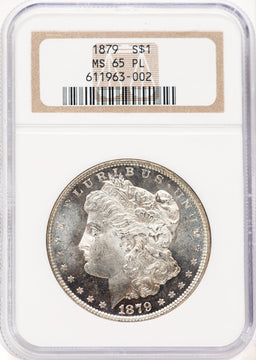 1879 PL Morgan Dollar NGC MS65
