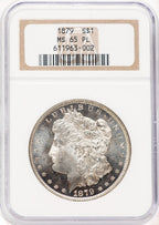1879 PL Morgan Dollar NGC MS65