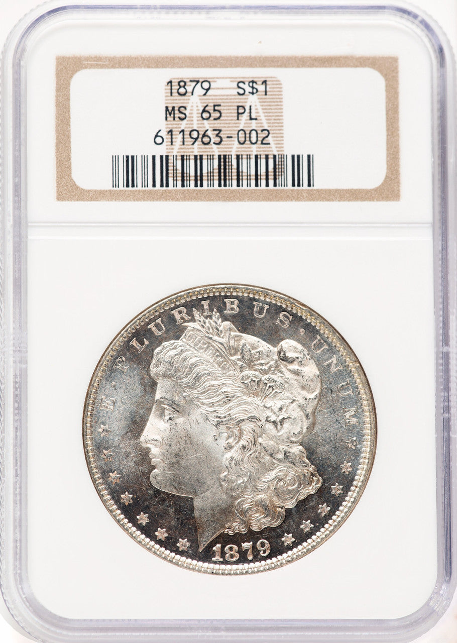 1879 PL Morgan Dollar NGC MS65