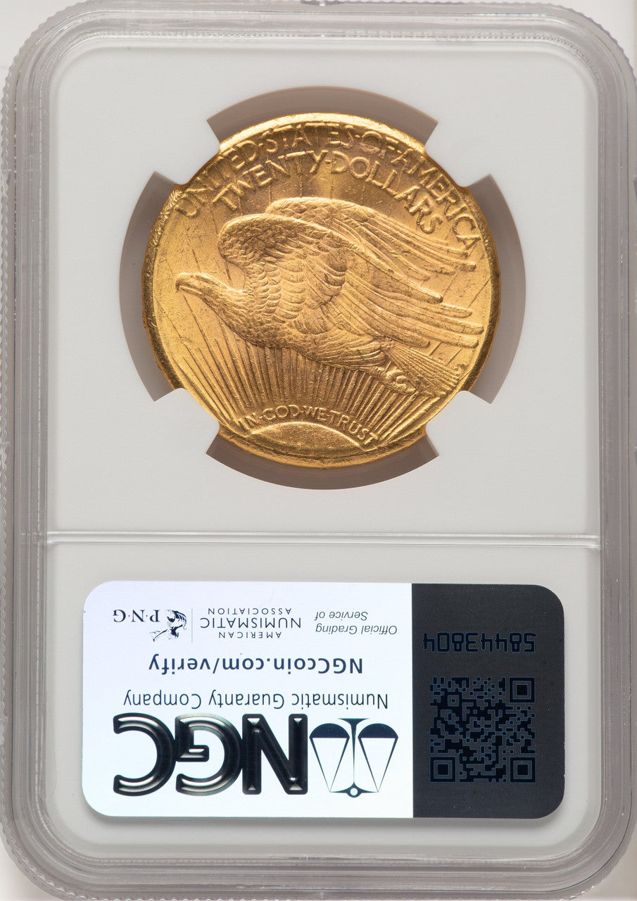 1924-S $20 Saint-Gaudens Double Eagle NGC MS64 (776350012)
