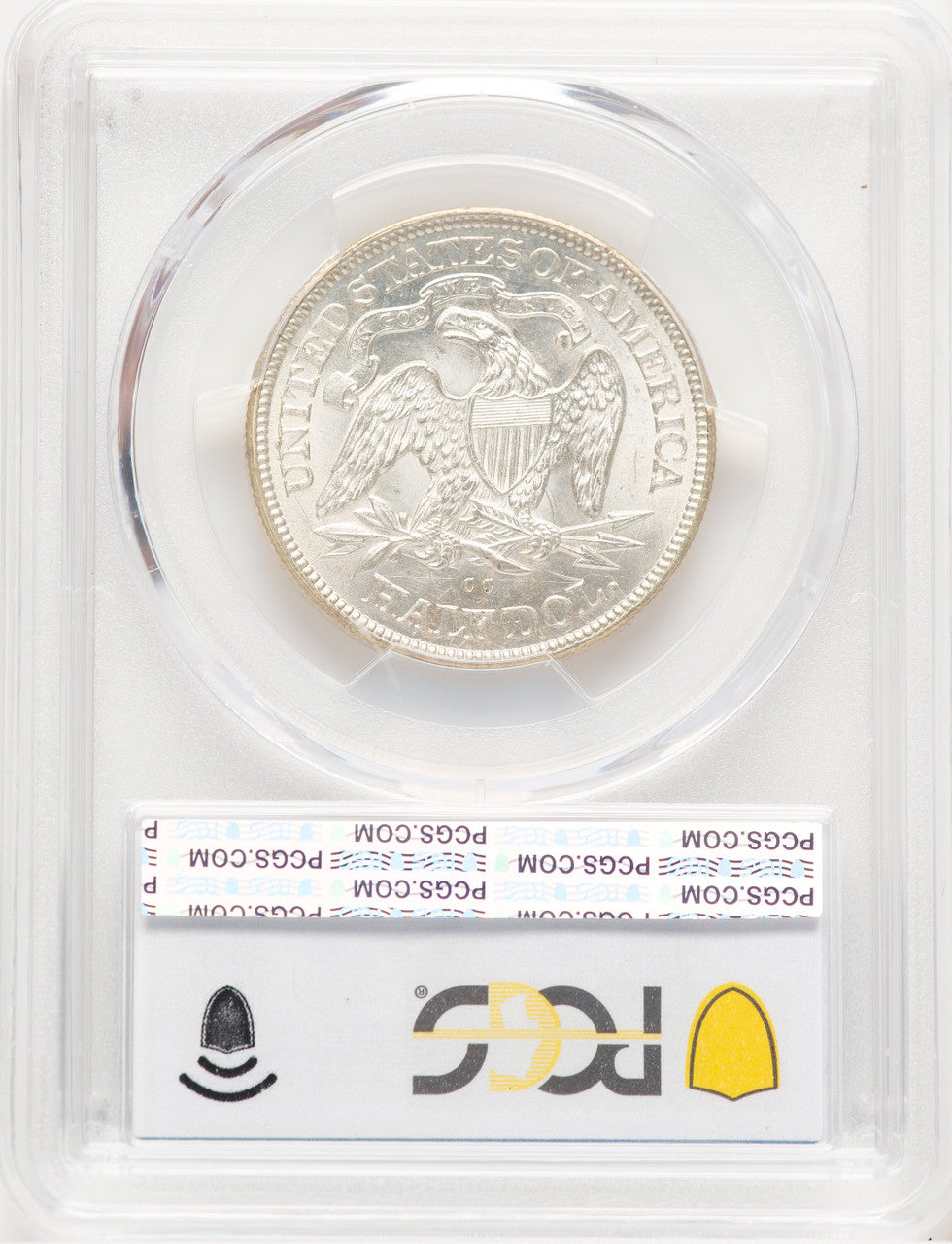 1877-CC 50C Seated Half Dollar PCGS MS64 (776350016)