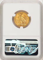 1911 $5 Indian Half Eagle NGC MS64 (776350019)