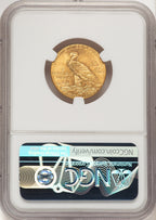 1912 $5 Indian Half Eagle NGC MS65 (776350020)