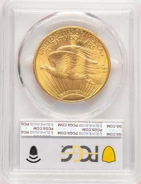 1908 $20 MOTTO Saint-Gaudens Double Eagle PCGS MS65 (776350023)
